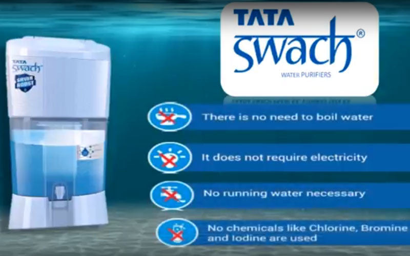 TATA SWACH water purifier advertisement